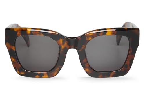 Mr. Boho – Gafas de Sol Unisex – Montura de Acetato – Modelo Bondi – Color Cheetah Tortoise – Protección UV400 Cat.3 – Diseño Moderno con Estilo Maxi