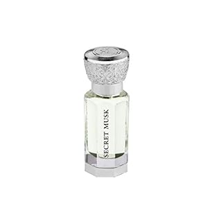 Swiss Arabian Secret Musk – Perfume Oil for Unisex – Floral Fragrances -Attar Perfume Rollerball – Long Lasting Scent, CPO Alcohol free, Travel Friendly -Luxurious Scent of Arabia – 0.4 oz
