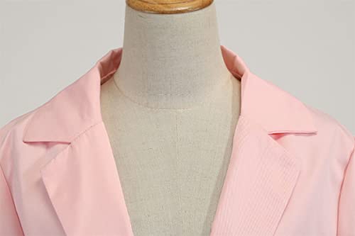 Generic Andongnywell Womens Long Sleeve Casual Open Front Suit Jackets Solid Boyfriend Blazer Notched Lapel Outwears4