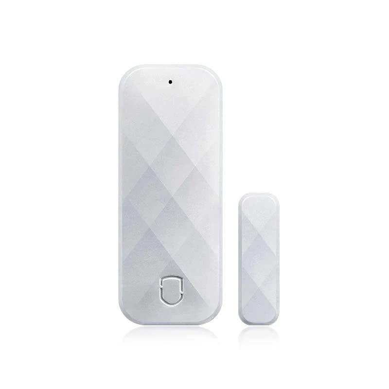 Alarmas zoom MC W02 Sensor vibracion apertura puertas ventanas WiFi Tuya Smart entrada cableada W02. Detector inalambrico o con cable para avisar que una puerta o ventana sea abierta