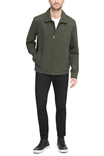 Image of Tommy Hilfiger Men's Lightweight Zip-up Microtwill Golf Jacket (Standard and Big & Tall Sizes)