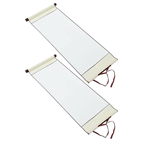 Rouleau de calligraphie vierge EXCEART pour décoration murale zen