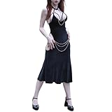 Verschiedene Anlässe: Das sexy Neckholder-Kleid für Damen ist perfekt für Partys, Urlaub, Faulenzen am Pool, Yachtausflüge, Nachtclubs oder andere Aktivitäten. Ideal für einen Tag oder zum Ausgehen. Und auch ein perfektes Geschenk für Ihren Partner zu Weihnachten, Neujahr, Halloween, Jahrestag, Valentinstag, Flitterwochen und so weiter.