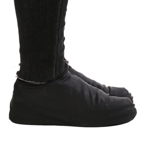 Cubiertas impermeables para calzado iplusmile, 2 pares, de látex, para zapatillas y tacones altos miniatura 4