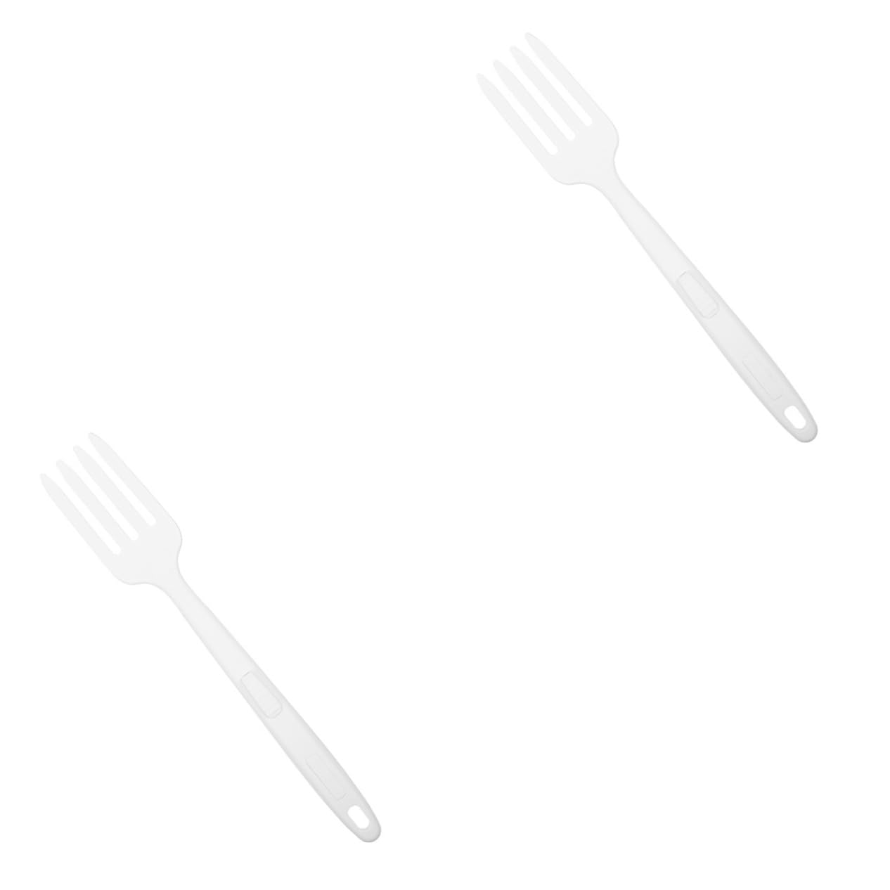 2stücke Silikon Kochgabel Hitzebeständige Nudelgabel Ergonomisch Und Rutschfest Für Spaghetti Und Pasta Langlebiges Sicheres Material Moderne Leicht Zu Reinigen