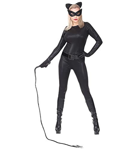 W WIDMANN MILANO Party Fashion - Costume Super Chat, Combinaison, Super Héroïne, Agent, Méchant, Carnaval