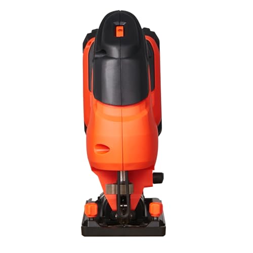 VEVOR Cordless Jig Saw, 20 V, 3000 SPM Blade Speed, Cordless Jigsaw with Battery and Charger, LED Light, 6 Variable Speed, 0-45° Bevel Cuts, with 6 pcs Blades, 4 Orbital Settings, for Wood, Metal by VEVOR - Image 3