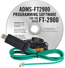 RT Systems Original ADMS-2900 USB Programming Software (Version 5.0) with USB-29F USB to 6-pin Modular Plug