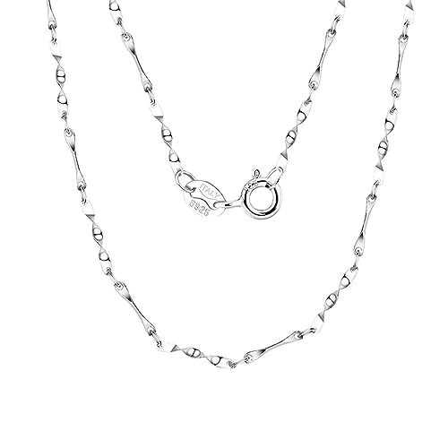 Collier chaîne fine argent 925, idée cadeau femme 45cm
