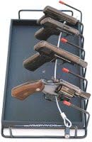 Armory Racks 8 Gun Store, Secure & Carry Handgun Pistol Rack