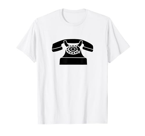 Old Fashioned 50s Telephone Dial Art Retro Art T-Shirt