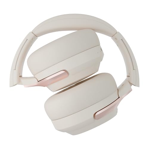 Image of ZEBRONICS Duke Plus, Wireless Over Ear Headphone with ANC, ENC, Gaming Mode, Dual Pairing, Rapid Charge, Upto 70* Hours Backup, Bluetooth v5.4, AUX, Comfortable Earcushion, Deep Bass (Beige)
