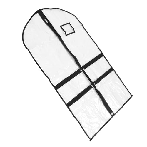 Boys and Girls Pvc Dance Costume Garment Bag Hanging Clothes Storage Pouch for Boys and Girls for Coats and Uniforms Lightweight and Easy to Move