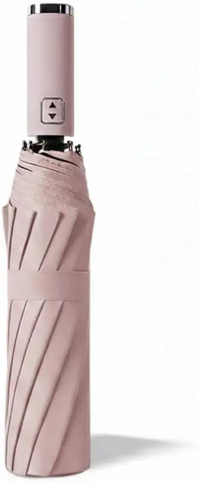 Guarda Chuva Automático Abre E Fecha Reforçado Contra Vento Proteção Solar Blackout