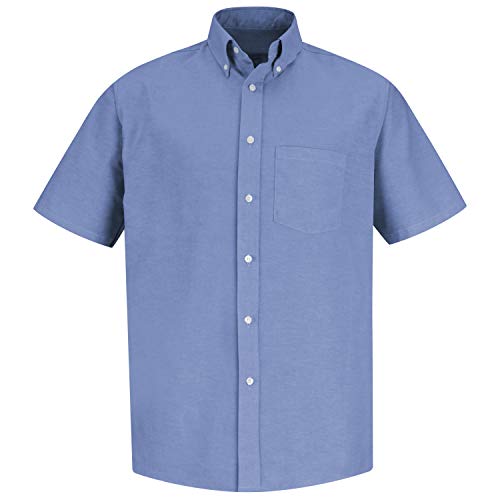Red Kap Men's Executive Oxford Dress Shirt, Short Sleeve3