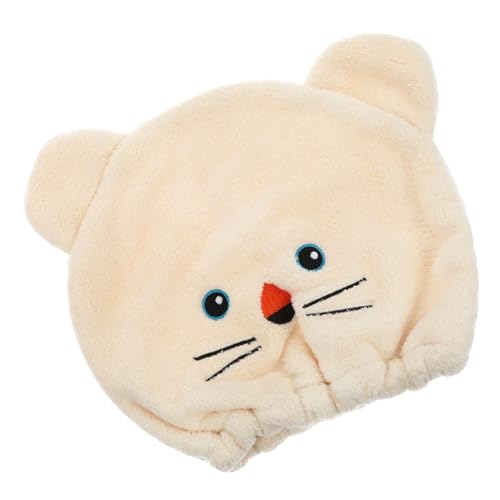 VICASKY Quick Drying Hair Wrap Towel for Women Soft Fleece Hair Towel with Button Design for Comfortable Use