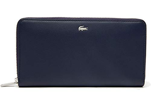 [ラコステ] NH2662F ANIMATION 牛革 内部配色レザージップロングウォレット 長財布 ユニセックス B15