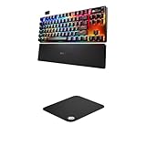 【特価セット品 マウスパッド】Apex Pro TKL WL Gen 3 JP ブラック + マウスパッド QCK 25cm×21cm×0.2cm