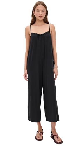 Z SUPPLY Women's Day Off Jumpsuit, Black, L