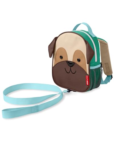 Image of Skip Hop Toddler Backpack Leash, Zoo, Pug