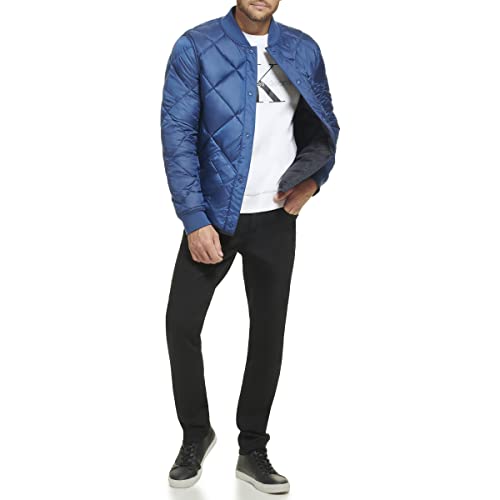Image of Calvin Klein Men's Reversible Diamond Quilted Jacket