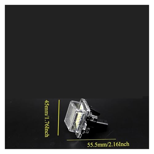 Iluminación De Matrícula LED 6000K Canbus 2 Uds Para Benz W212 5