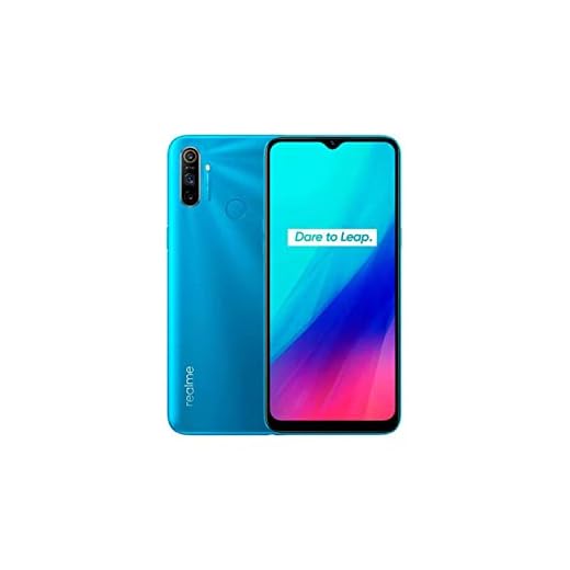 Realme C3 - Smartphone de 6.5" LCD multi-touch, 2 GB RAM + 32 GB ROM, Procesador Helio G70 OctaCore, Batería de 5000mAh, Cámara Dual AI 12MP, Dual Sim, azul