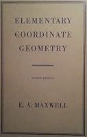 Elementary Coordinate Geometry B00SYMS1IE Book Cover