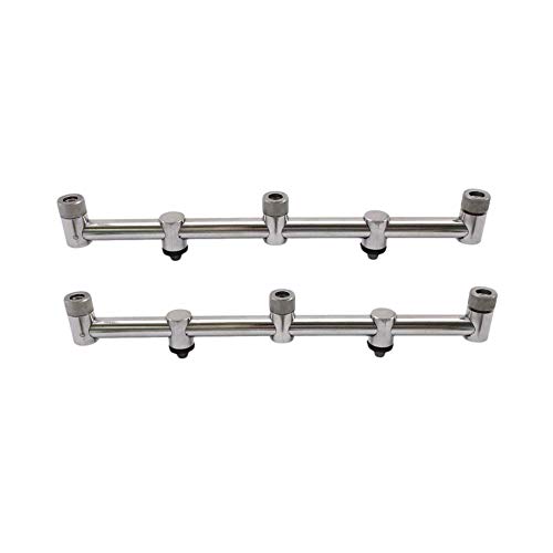 2 x stainless 30cm 3 rod Goal Post buzz bars by