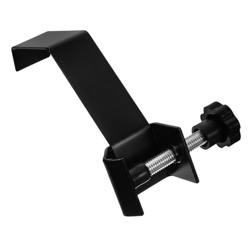 Abaodam Adjustable Headphone Stand Guitar Accessory Holder Sturdy Rack for Musicians Versatile Display for All Heights Convenient Cable Hanger for Headsets Instruments