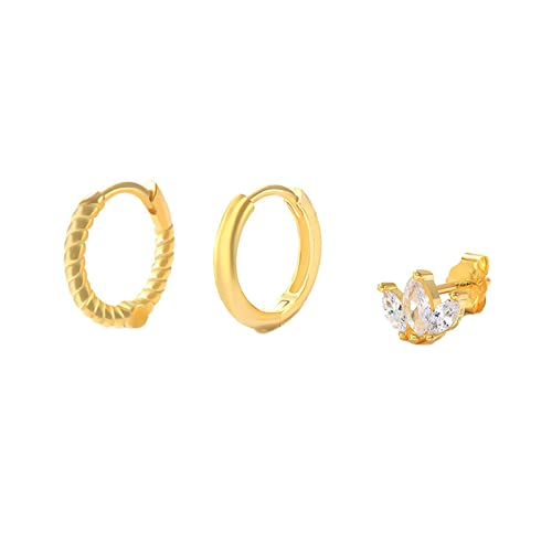 Boucles d'oreilles cerceau torsadées en argent pour sublimer vos journées