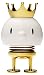 Produktbild Hoptimist - King Bumble - White - Medium - Kunststoff - Höhe: 10 cm - D: 7,5 cm