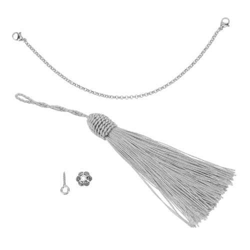 BESPORTBLE Multi Functional Zinc Alloy Thumb Piano Tremolo Chain Kalimba Accessory Durable DIY Decorating Supply Portable Thumb Piano Lovers