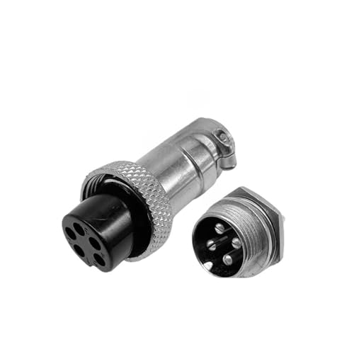 Conector GX16 M16 con 10 pines (completo)
