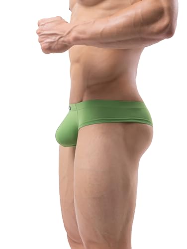 Men's Mini Cheek Thong Panties Sexy Soft Breathable Boxer Briefs3