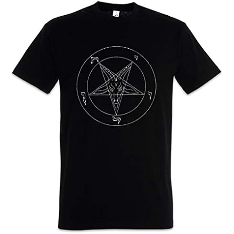 Urban Backwoods Sigil of Baphomet Men T-Shirt Black Size M Cover