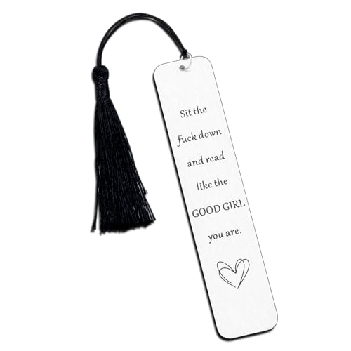 Marcador de páginas de romance escuro para mulher, marca-páginas de presente de Natal, marcador de páginas para amigas, seus bichos, acessórios para amantes da leitura