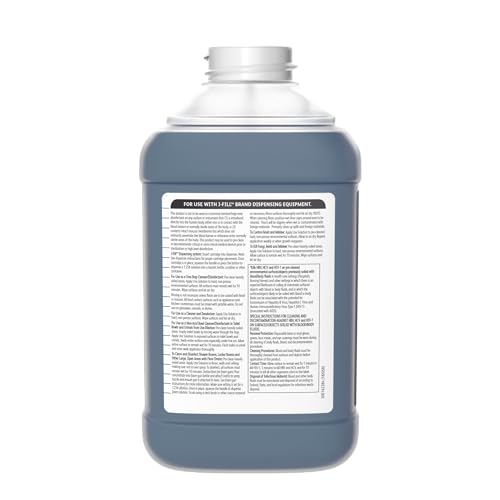 Image of VIREX Diversey II 256 Disinfectant Cleaner J-Fill Conc, 2.5 L | One Step Cleaning, Fast Contact Time, Controls Odors, Cost Efficient 1:256 Dilution, Multi Surface Use