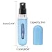 5 Piezas Atomizador del Perfume Recargable, Annhao 5ml Botella Vacío Pulverizador Viaje...