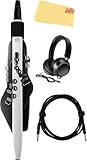 Roland AE-20 Aerophone Digital Saxophone Bundle with Headphones, Instrument Cable, and Austin Bazaar Polishing Cloth