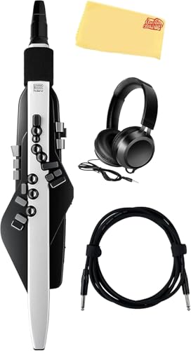 Roland AE-20 Aerophone Digital Saxophone Bundle with Headphones, Instrument Cable, and Austin Bazaar...