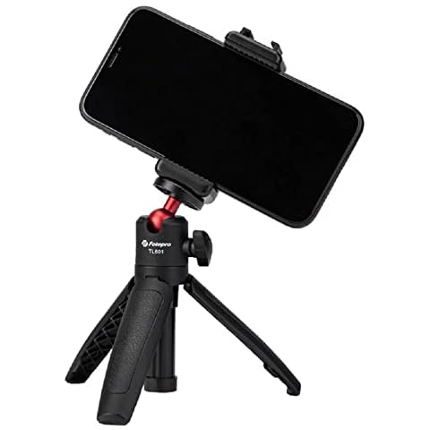 Fotopro TL-601 + SJ-85 Table Tripod for Camera & Smartphone Cover