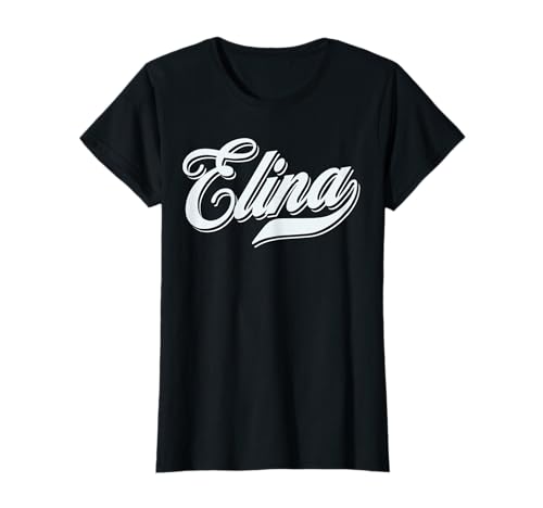 Mujer niñas Idea de regalo divertido humor nombre para Elina Camiseta