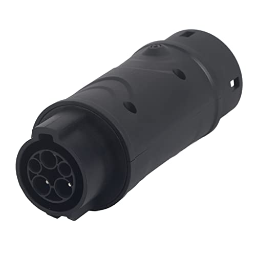 EV Charging Adapter Connector Electric Vehicles Charging Adapter, Type 1 to Type 2 IP54 Protections 16A/32A 240V Universal, Electric Car Charger Adapter