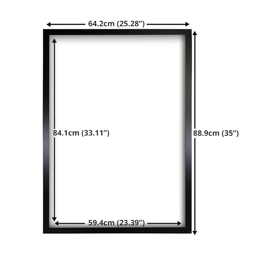 GB Eye Contemporary Wooden Black Picture Frame - A1 - 59.4 x 84.1cm