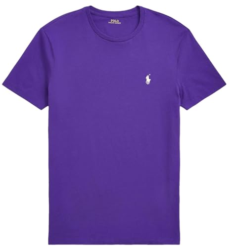 Polo Ralph Lauren Womens Crew Neck Jersey T-Shirt, Rl Dark Purple, XS