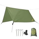 Take Cover Tarp Ultralight Rain Fly for Scouts and Outdoor Enthusiasts Adventure Fort for Kids
