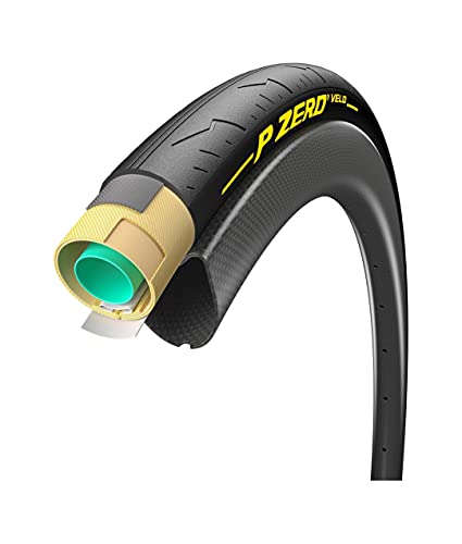 Pirelli Unisex – Adult P Zero Velo Tubular Road Bike Tyre, Black, 25-622 #TOP1