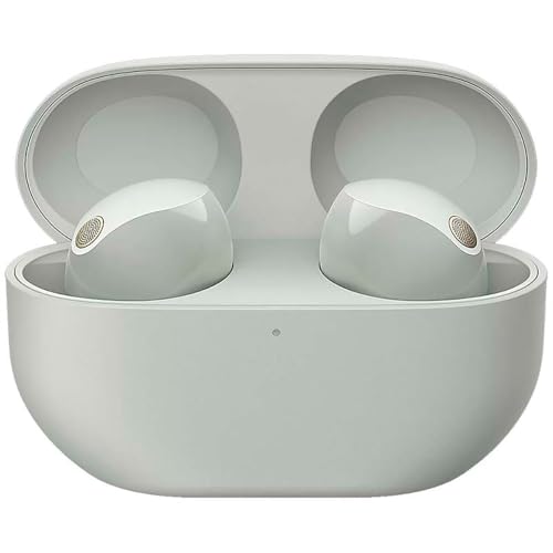 Image of SONY WF-1000XM5 The Best Noise Cancelling True Wireless Earbuds, Silver | with Alexa built in