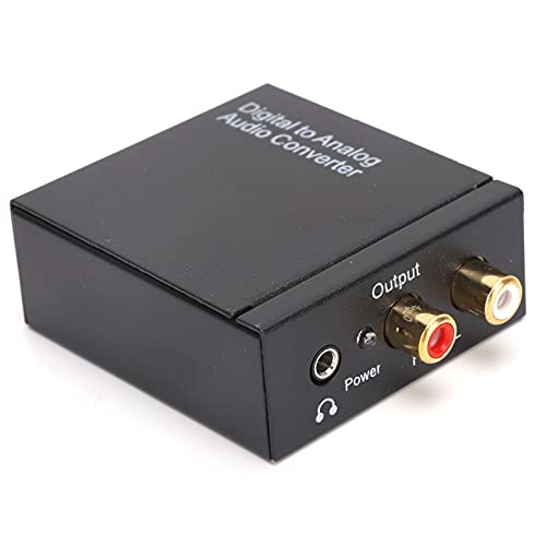 3.5mm HDMI Audio Extractor Converter Adaptador de Audio Optical Toslink Digital Optical Coaxial to Analog L/R Converter para Home Professional Audio Switching(Convertidor)